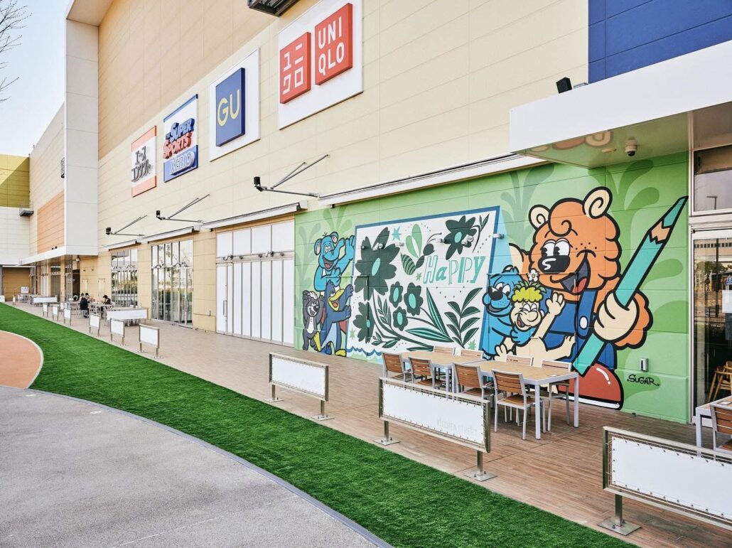 ららぽーとMURAL ART